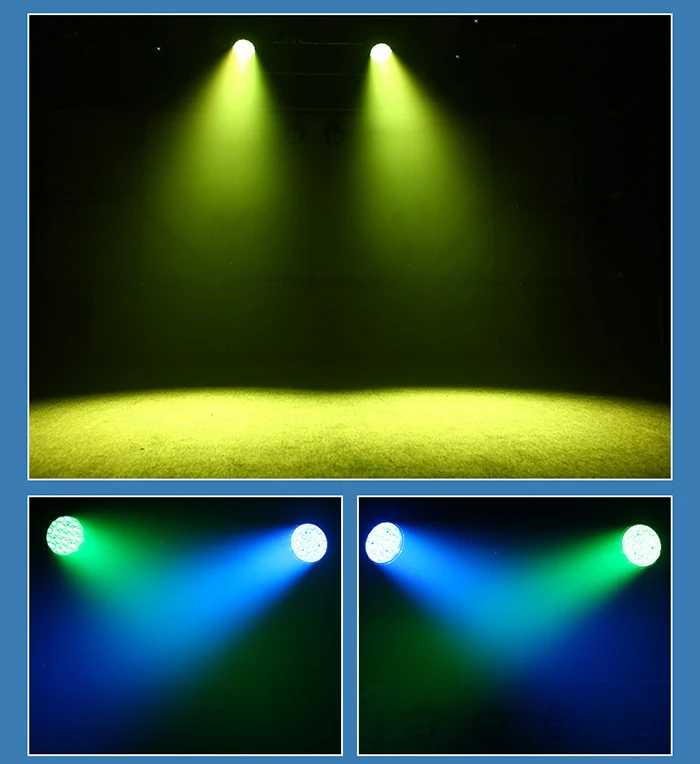 Schnelle Lieferung LED Wash Zoom Moving Head Licht 36x10W RGBWA + UV 4IN1 Touchscreen Leier DMX 16 Kanäle DJ Disco Party Bar – Detail 7