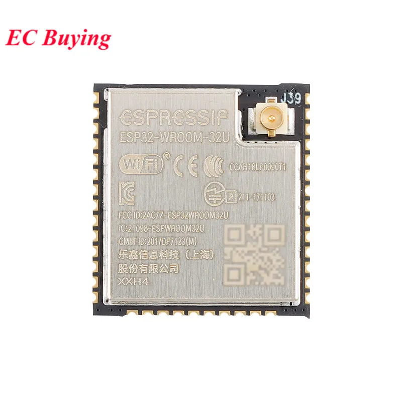 ESP32-WROOM-32U 4 MB 8 MB 16 MB Flash ESP32 Dual-core WiFi Bluetooth-kompatibel Drahtlose Wi-Fi MCU modul IOT ESP-32 WROOM 32U – Detail 2