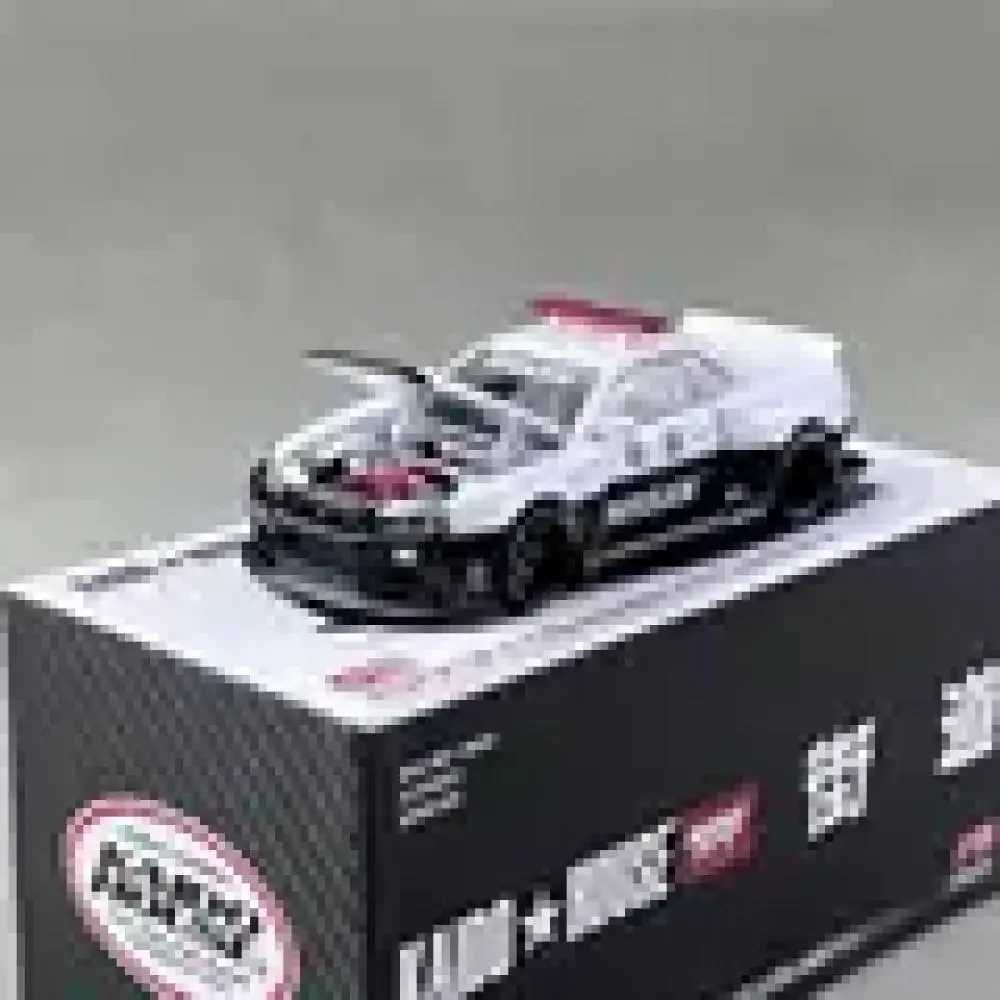 TSM model KAIDO HOUSE MINI GT 1/64 KHMG120 Nissan Skyline GTR R34 Japan Police Diecast Model Car Gift