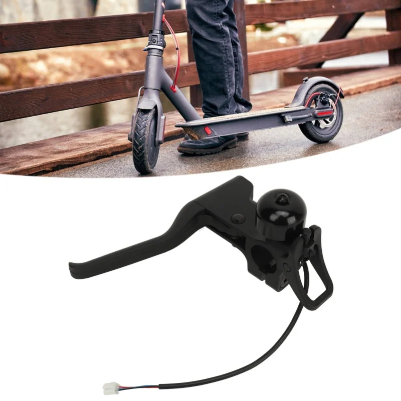 

Electric Scooter Brake Lever Brake Handle With Bell For Xiaomi Mi Electric Scooter 4 Pro