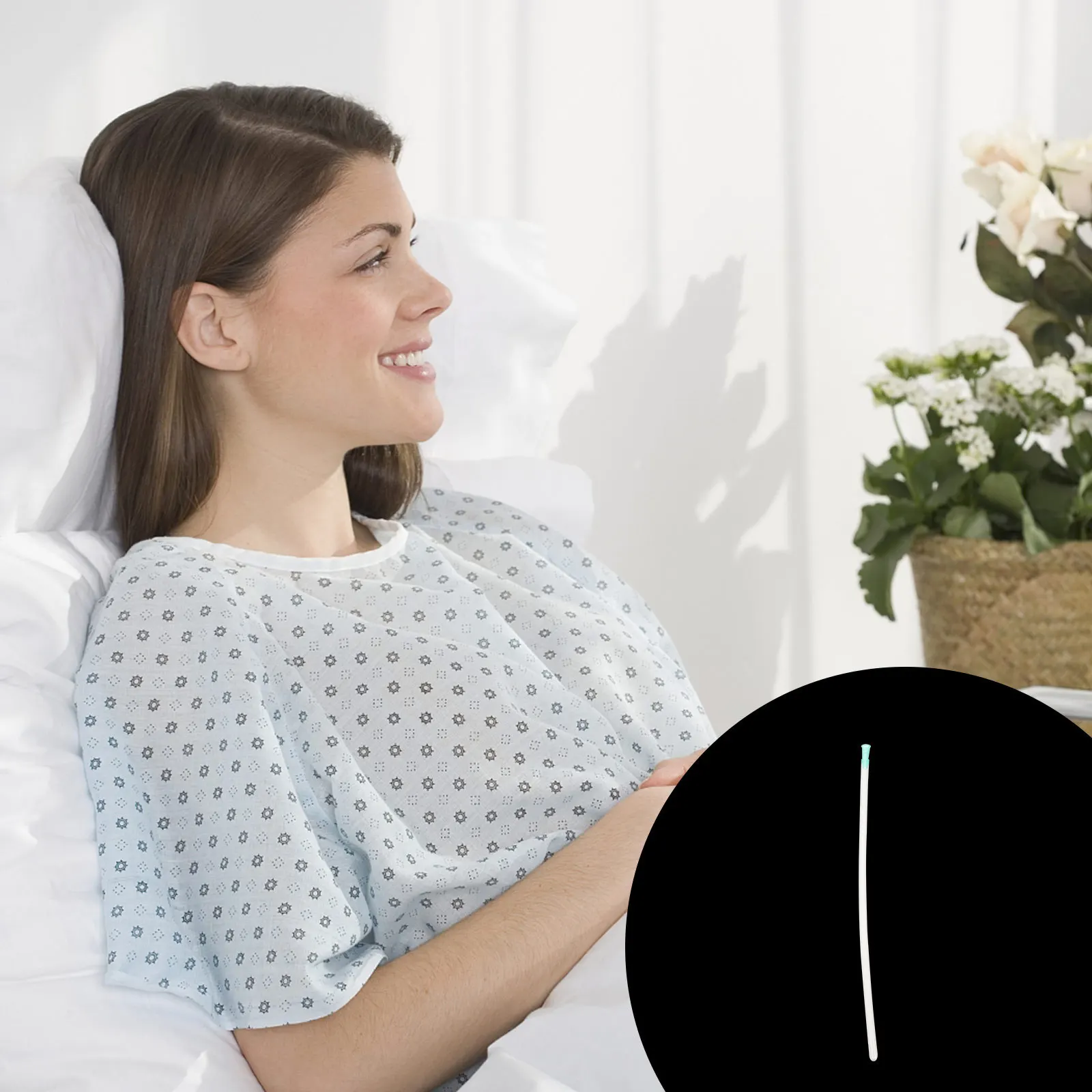 

50Pcs Disposable Tube Sterile Individually Packed Smooth Transparent Connecting Canal for Colon Cleansing First Aid