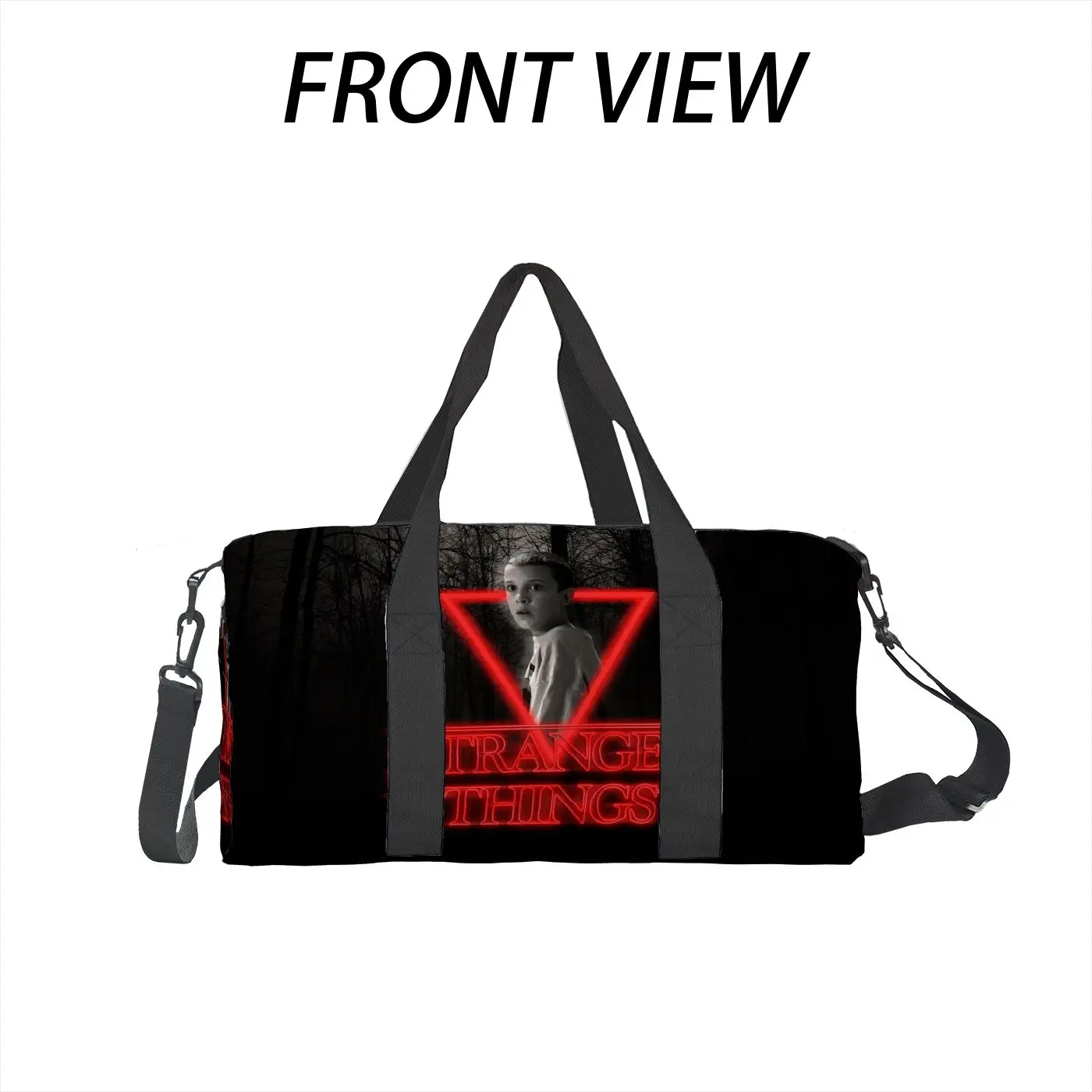 

Сумка-мессенджер с принтом на тему «Странные вещи», 1 шт., простая стильная сумка, подходит для ежедневных поездок в школу, сумка для спортзала, дорожная сумка.