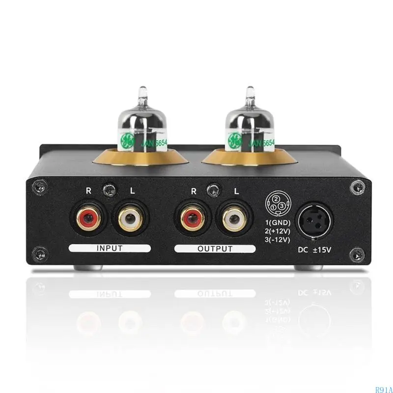 

R91A Vacuum Tube Amplifiers Buffers Adjustment Audios Tube Preamp Stereoes Receiver EU Plug
