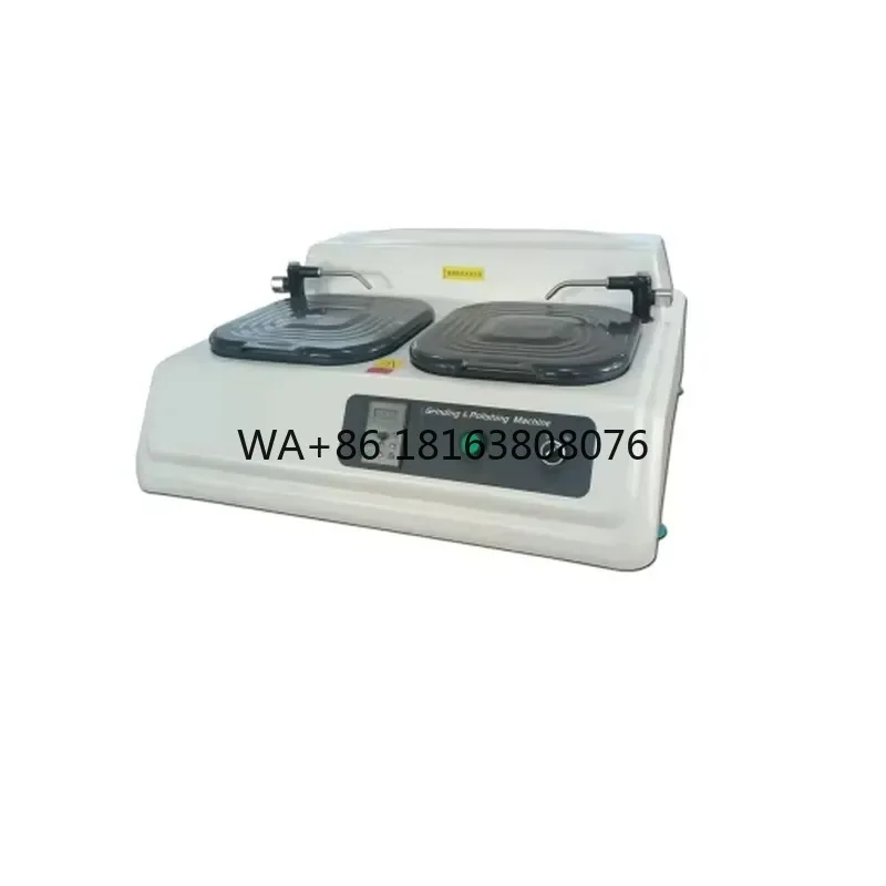 Metallographic Sample Grinding and Polishing Machine With Dual Disc Suitable for Pre-grinding, Grinding and Polishing