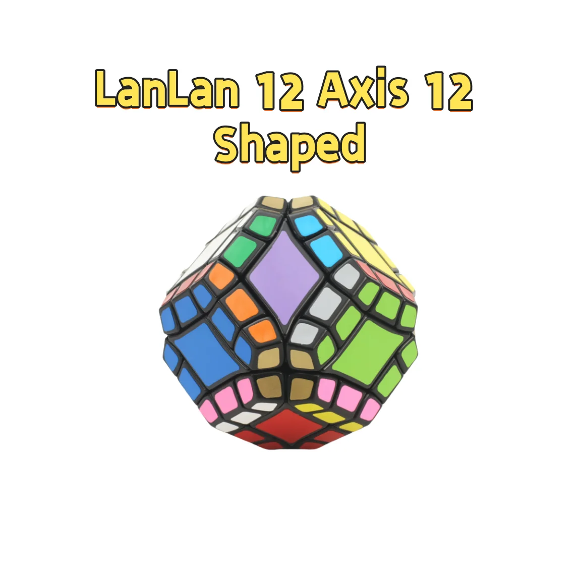 LanLan 12 Axis 12 Shaped Magic Cube Strange Shape Puzzle Toy Children Gift Cubo Magico Puzzle