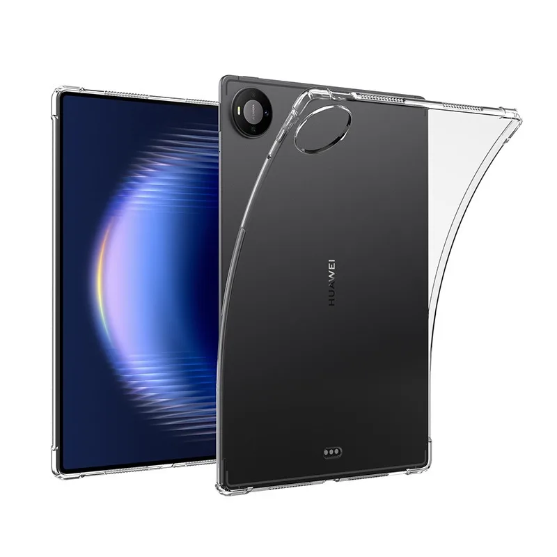 

For Huawei MatePad Pro Max 13.2 inch 2026 Case Transparent Airbag Soft Silicone Cover Tablet funda GEM-W00/GEM-W40 13.2"TPU shel