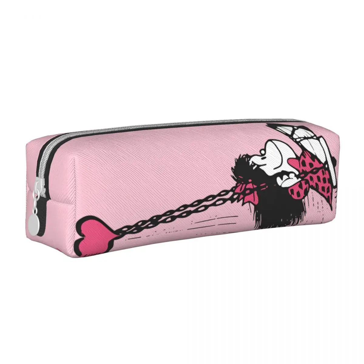 Love You Mafalda-estuche para lápices, caja para bolígrafos de dibujos animados de Anime, bolsas para estudiantes de gran capacidad, regalo escolar