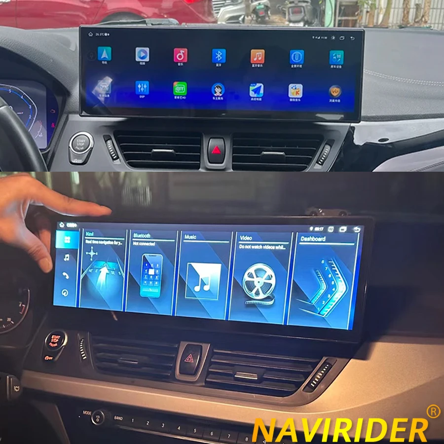 14,9 дюйма для BMW 1 серии F52 2017-2025 NBT EVO Android экран стерео Carplay авторадио автомобильный мультимедийный плеер GPS DSP навигация