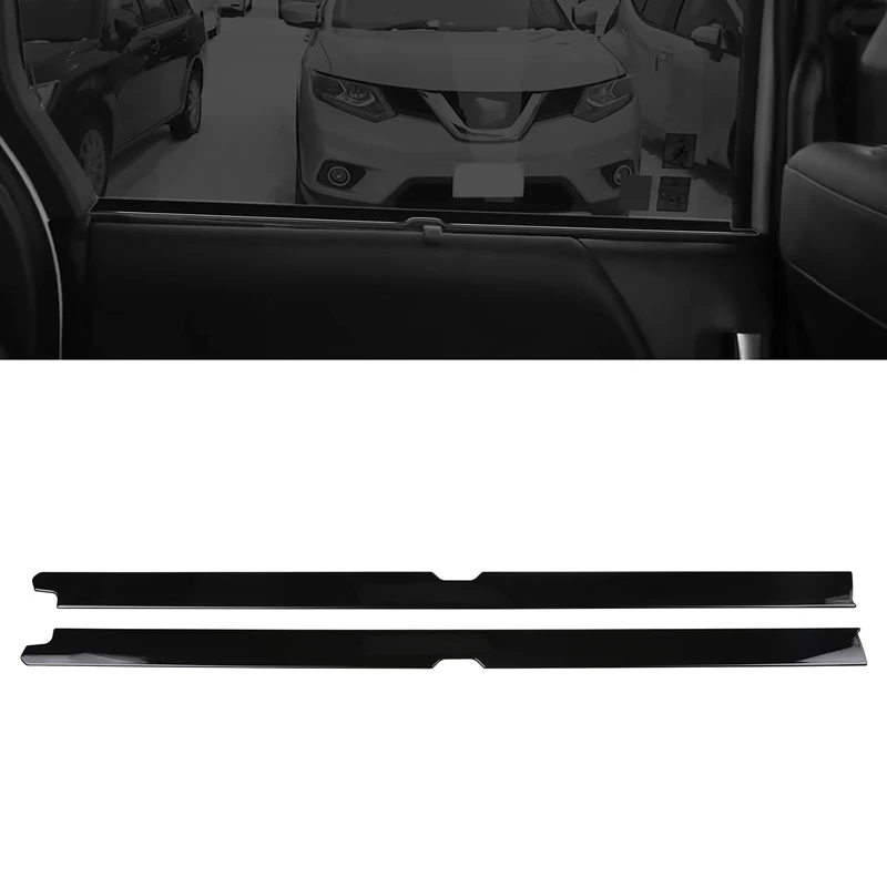 

2Pcs Car Inside Window Moulding Trim Auto Door Seal Belt Molding For Toyota Voxy Noah 90Series 2022+