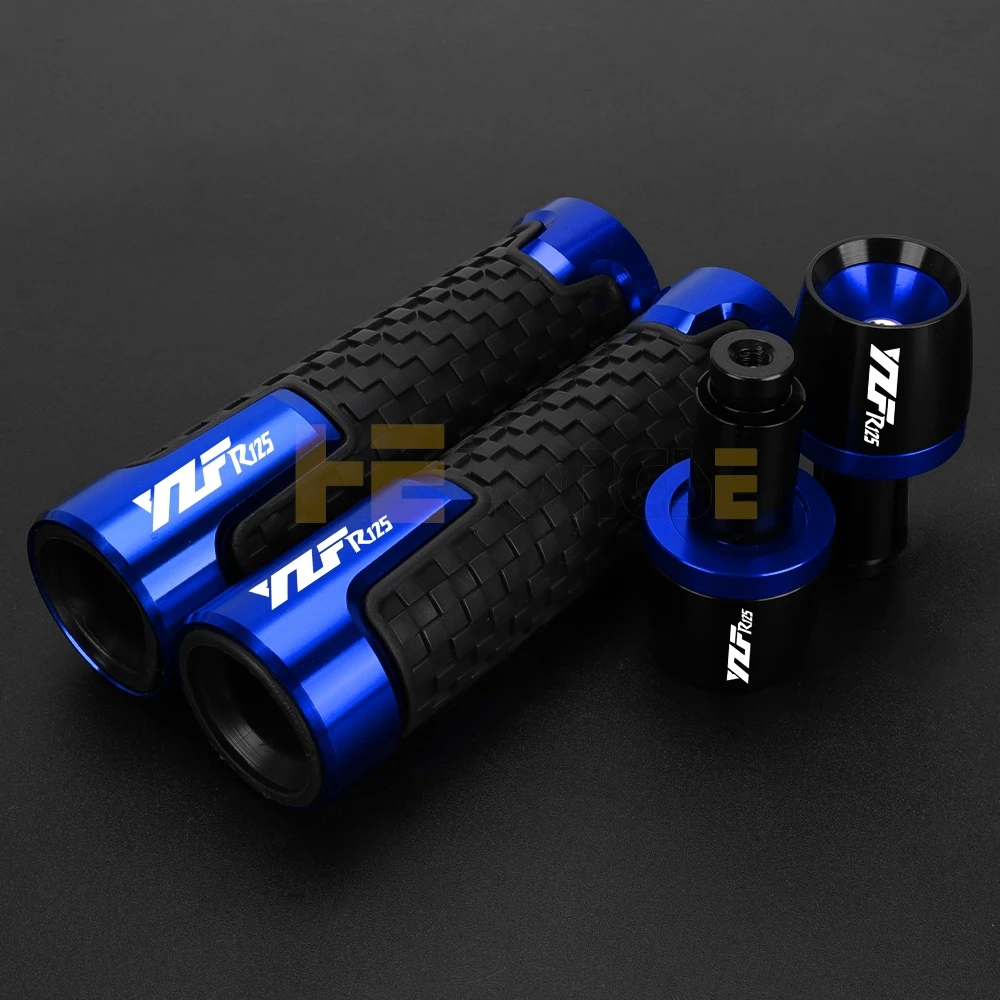 

For YAMAHA YZFR125 YZF R125 YZF-R125 2020-2024 2025 2026 7/8'' 22MM Motorcycle Handlebar Grip Ends Plugs Handle Bar Caps Cover
