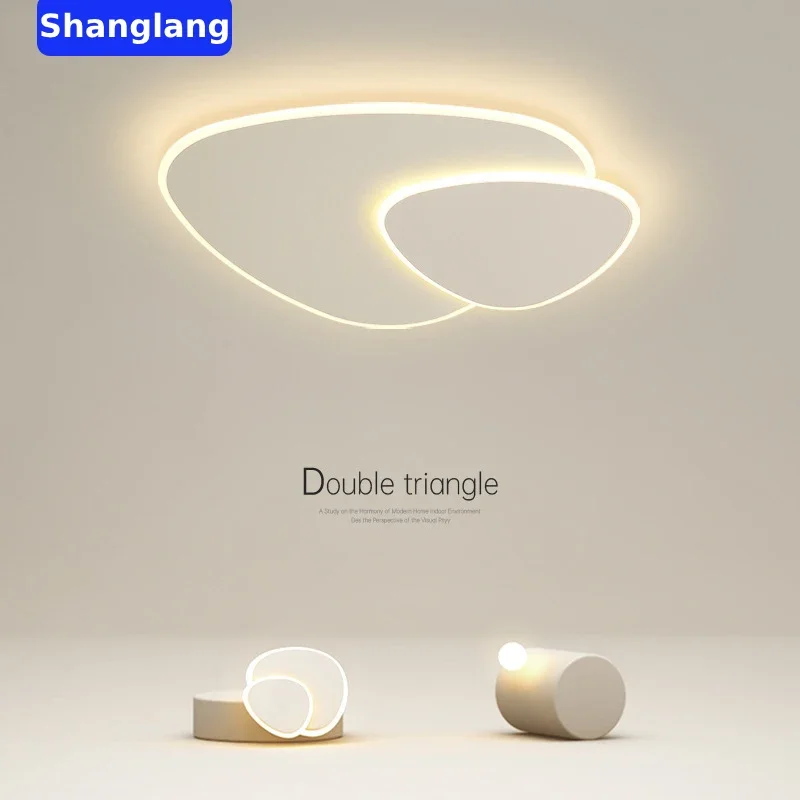 

Modern Led Ceiling Lamp Living Room Chandelier Home Decoration For Bedroom Dining Room Ultra-thin Indoor Lighting Remote Control