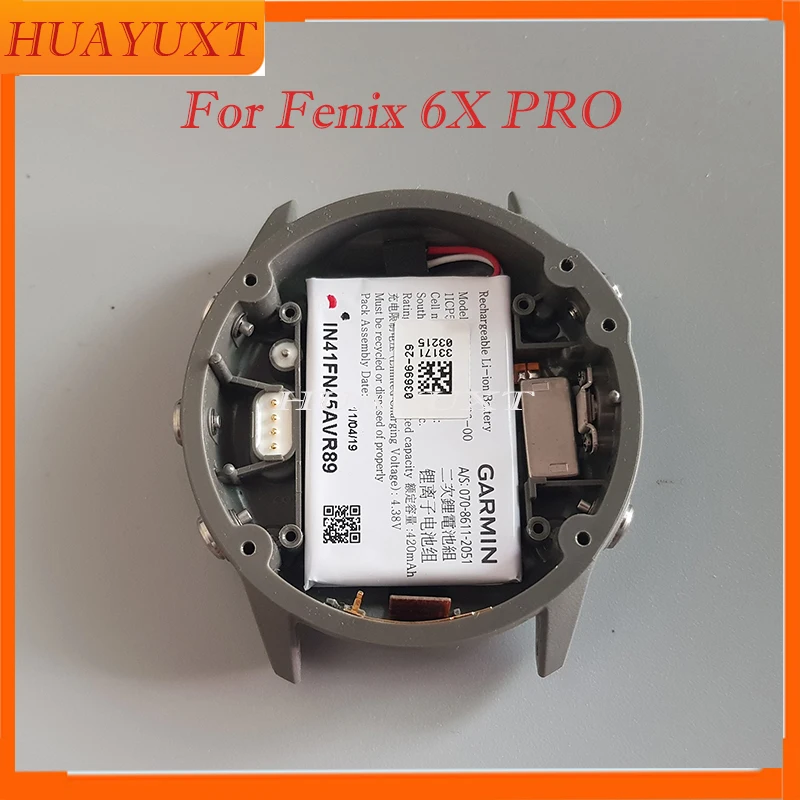 

Replacement Back Cover Case with Buttons for Garmin Fenix 6X Pro SOLAR Smart Sports Watch