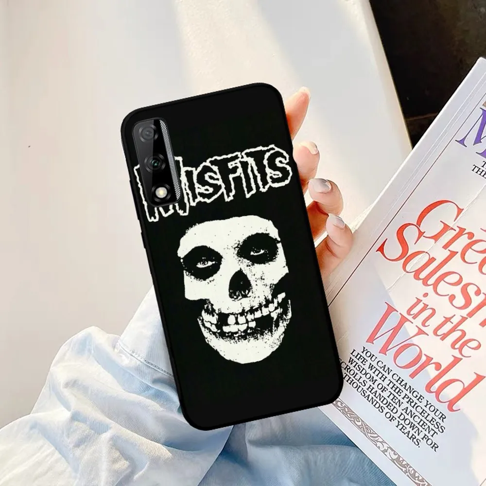 The M-Misfits Glenn Danzig Phone Case For Huawei Y9 6 7 5 Prime Enjoy 7s 7 8 Plus 7a 9e 9plus 8E Lite Psmart Shell