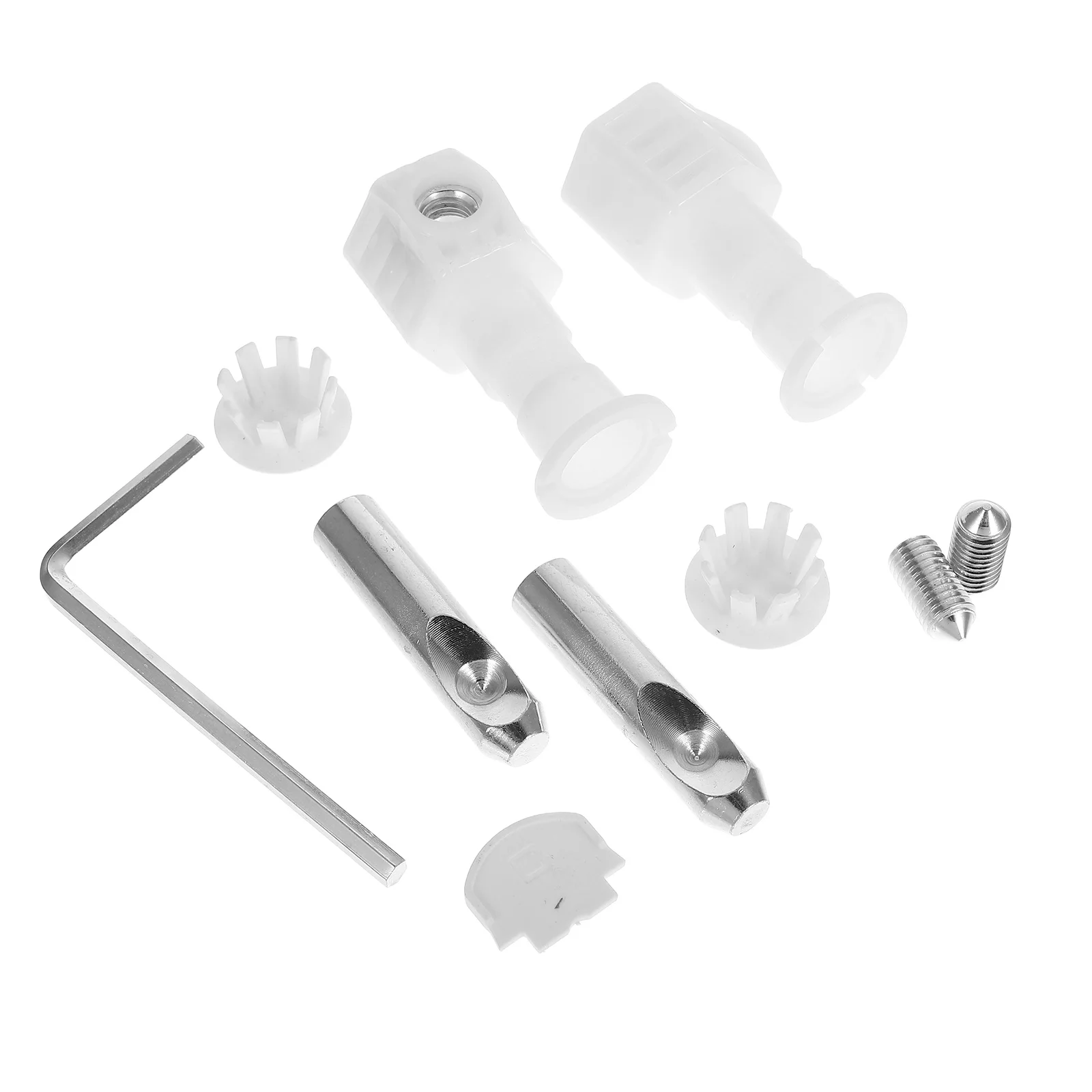 

Toilet Installation Screws Black Nylon Locking Bolts Side Top Mount Universal Compatibility Hardware
