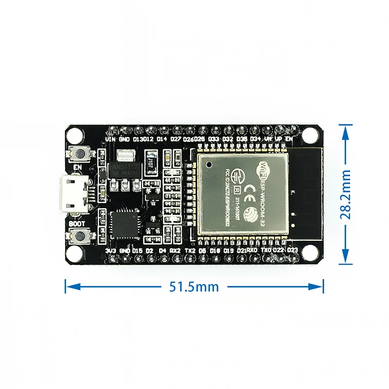 ESP32 Development Board Dual core ultra-low power consumption WiFi+Bluetooth module 30Pin ESP32 ESP-32S CH340 driver ESP32