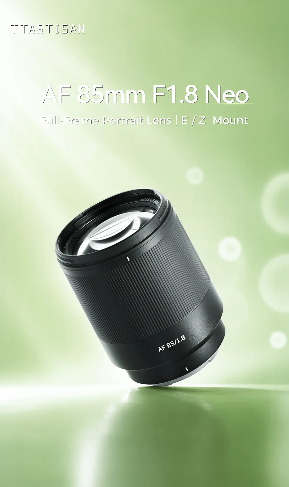 TTArtisan 85mm F1.8 NEO Vollformat-Autofokus-Porträtobjektiv für Leica Sigma L Sony E FE Nikon Z A7C A7R A7M A7S Z6 Z7 Z6III – Detail 1