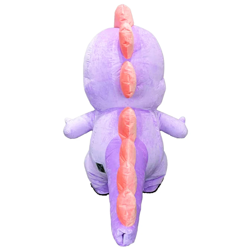 كارتون ديناصور قابل للنفخ زي التميمة موكب الكبار شخصية تأثيري عيد ميلاد عيد الهالوين مجموعة الحدث