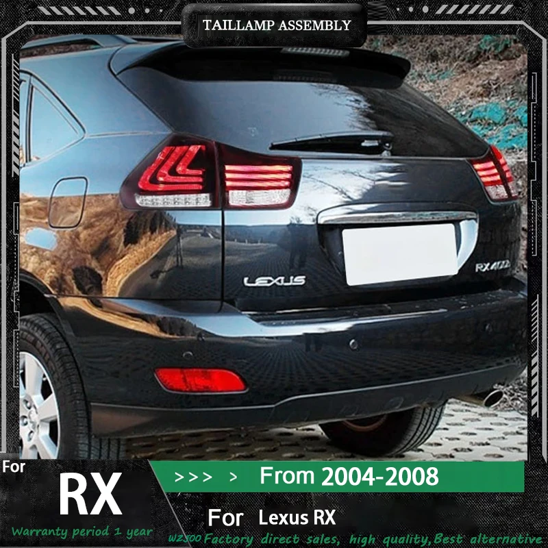 

Автомобильные аксессуары для Lexus RX RX300 RX350 RX400: задние фонари 2004-2008, светодиодные задние фонари, ДХО, сигналы торможения и заднего хода