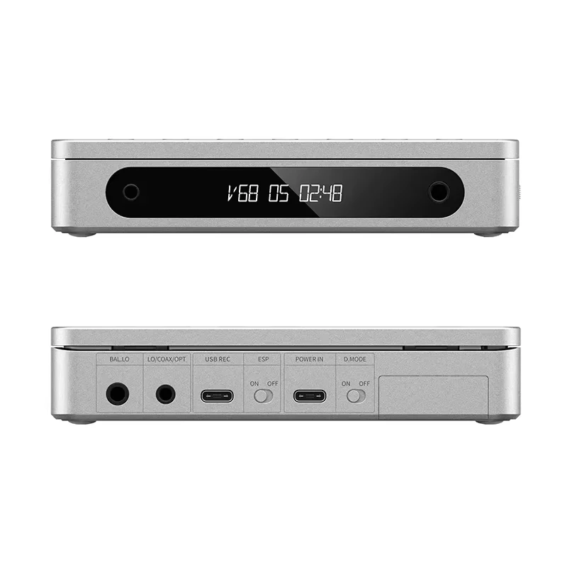 FiiO DM13 بلوتوث Hifi مشغل أقراص مضغوطة ستيريو 3.5 مللي متر/4.4 مللي متر يدعم نقل المسار المحمول ونقل Aptxhd مخصص