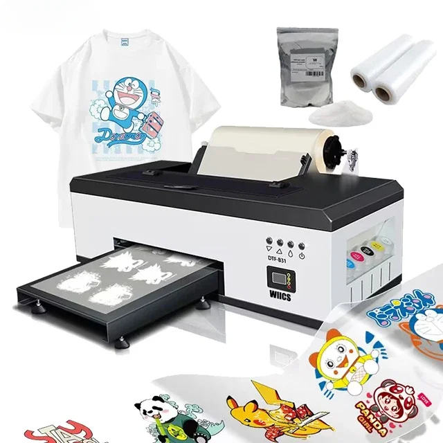 DTF Printer PET Transfer Film L1390 DTF Printing Machine A3 Printer PET Film Digital DTF Printer