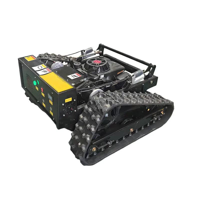 تصميم جديد 550 حديقة الزاحف روبوت جزازة العشب 7.5HP ذاتية الدفع صفر بدوره محرك التحكم عن بعد المستقل #4