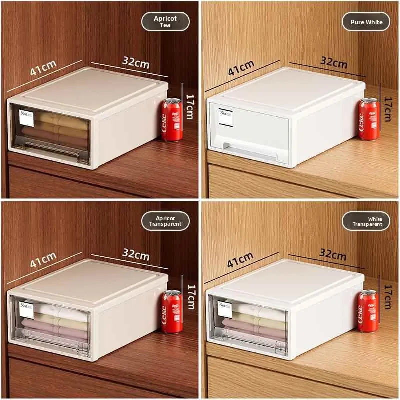 Mestercock Japanese Style Plastic Storage Box Drawer Type Underwear Socks Organizer Household Goods Cosmetic Storage Box