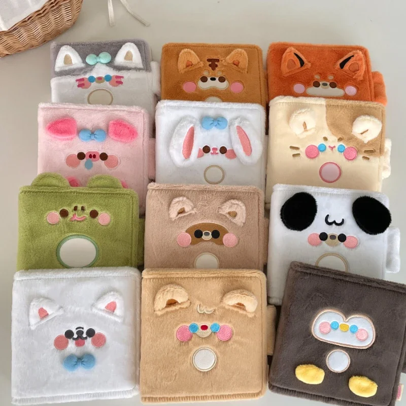 

Cute Animal Series Plush Photo Album Original Design Card Holder Cartoon Album for Polaroid 3 Inch Kpop Card Display 2024 New