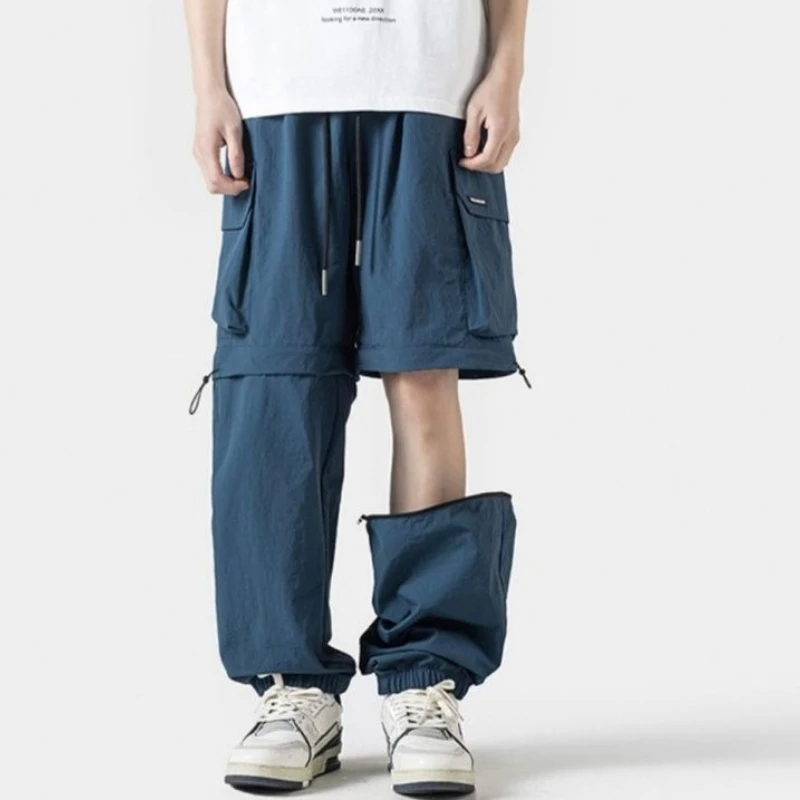 

Minimalist Mountain Quick-Drying Men's Cargo Pants Low Price Loose Designer Cheapest Casual Street Baggy Slacks Male Trousers