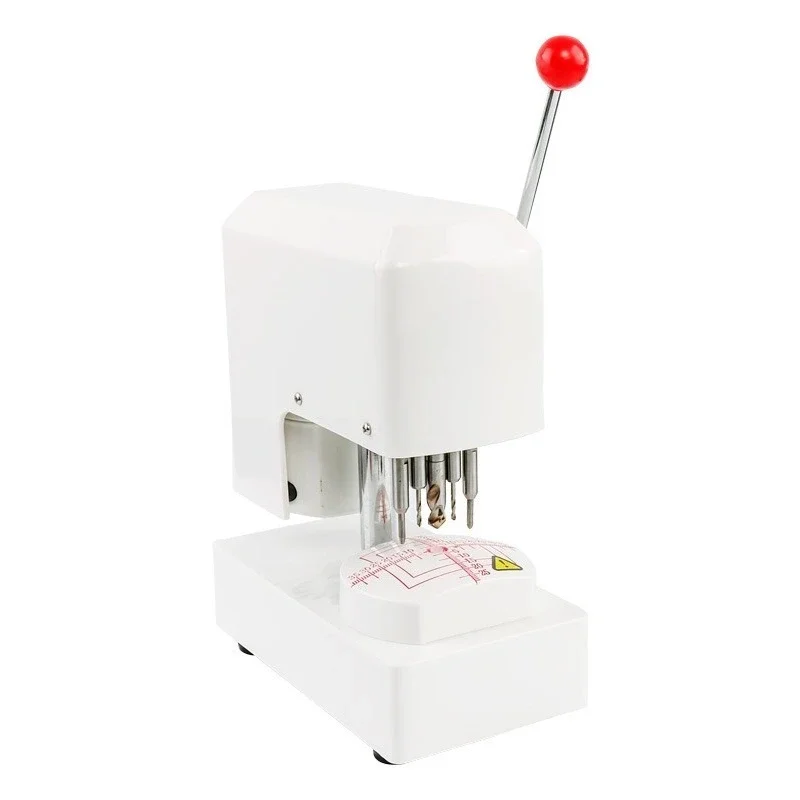 Template punching machine, sample punching machine, three-hole machine, glasses processing equipment, high-frequency drill bit