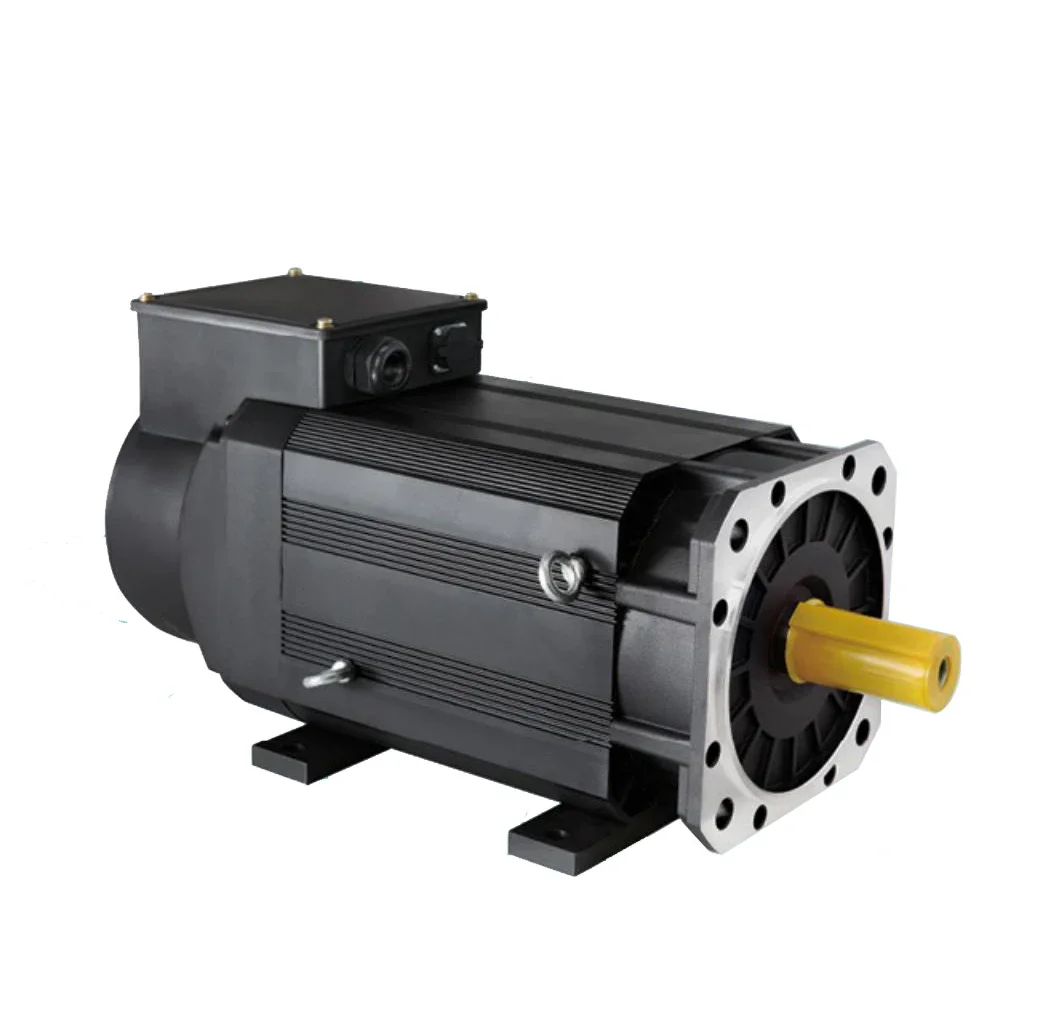 5.5kW 8000RPM 35N.m 380V AC Spindle Servo Motor And Spindle Drive For CNC Lathe Machine