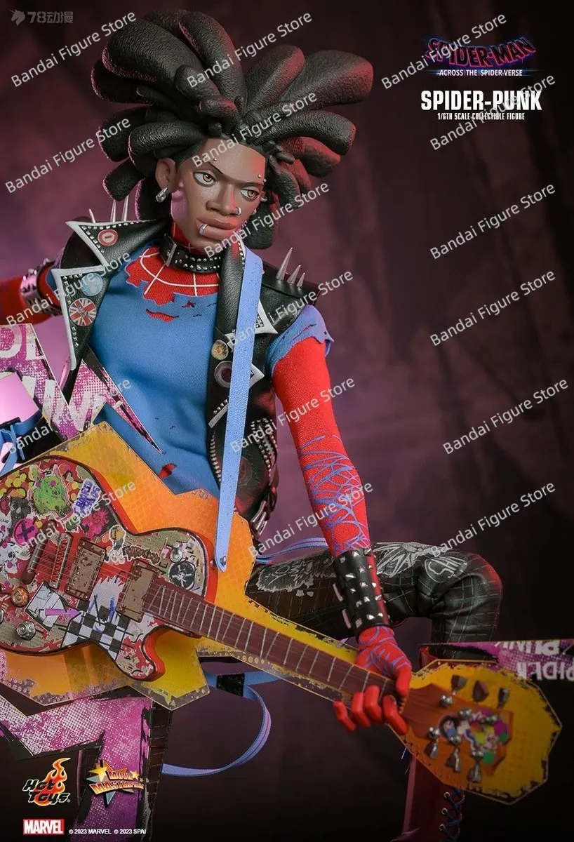 

HOTTOYS HT MMS726 1/6 Коллекционная фигурка «Человек-панк» по всему миру «Человек-паук», нежная 12-дюймовая полная модель солдата