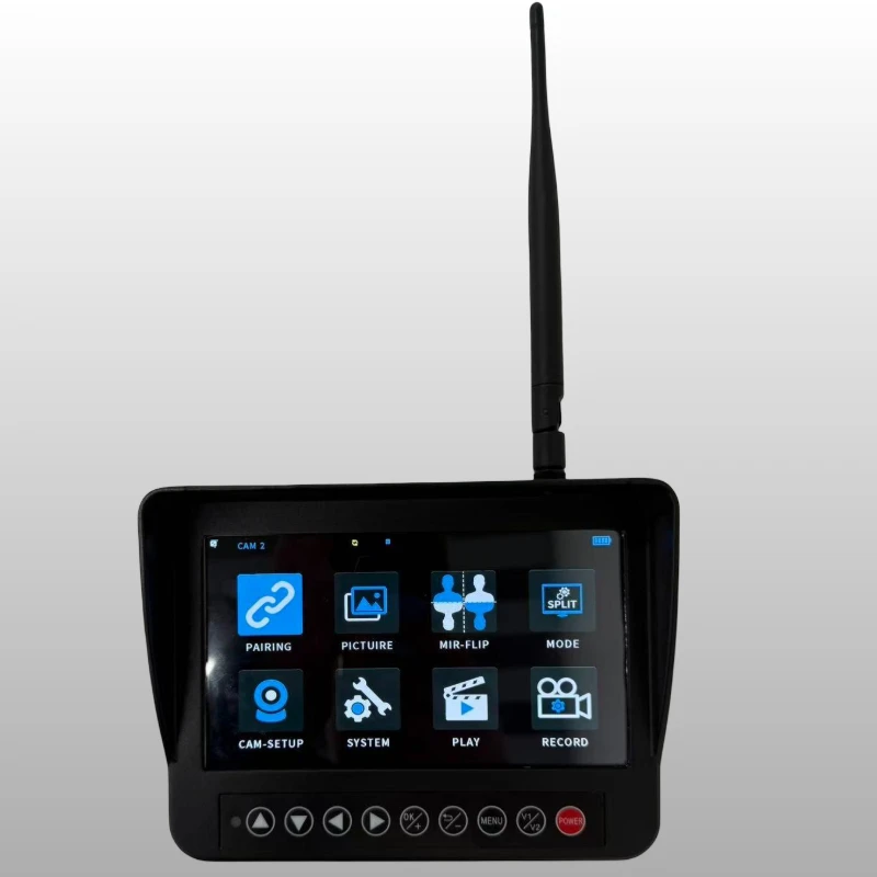 Vídeo sem fio 1080P Visão subaquática 30M Cable7 Display em tempo real 5,8G 500M Faixa sem fio