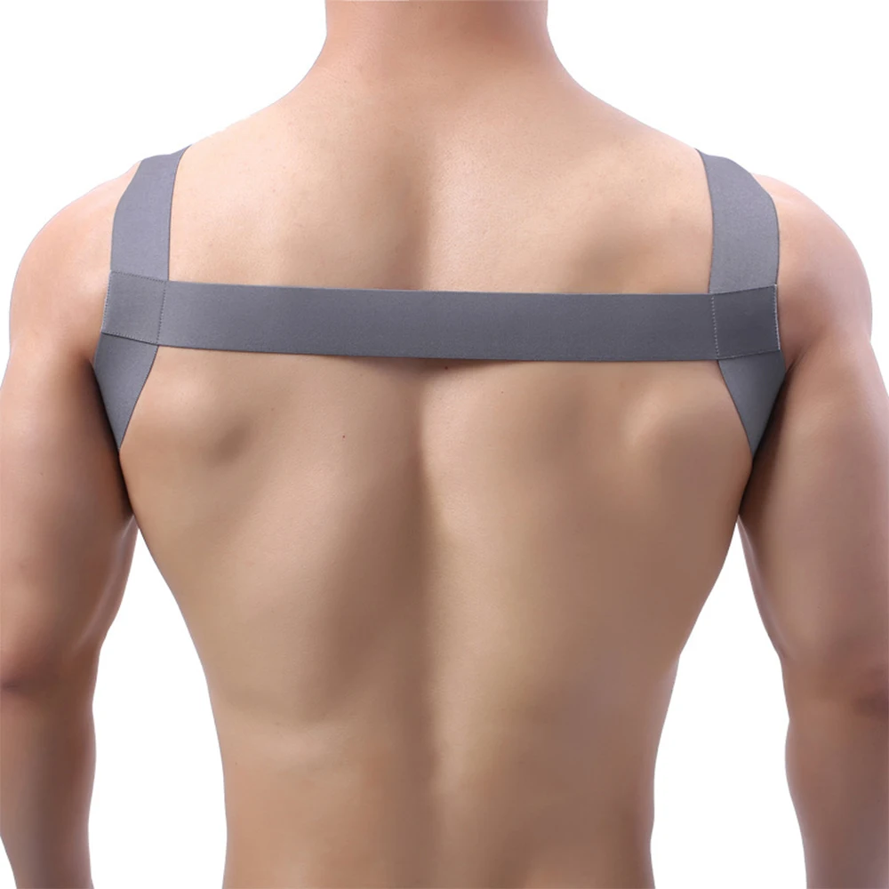 Men Straps Short Tank Top Exotic Sexy Harness Bandage Gay Erotic Fetish Lingerie Body Chest Costume Muscle Belt Sexy Underwear