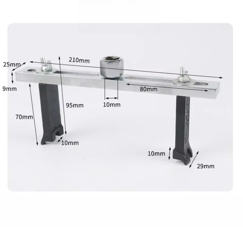 

Popu для 2-х челюстных ключей, инструменты для снятия крышки масляного бака автомобиля, рычаг для снятия крышки топливного насоса, гаечный ключ, съемник, аксессуары для мотоциклов Universa