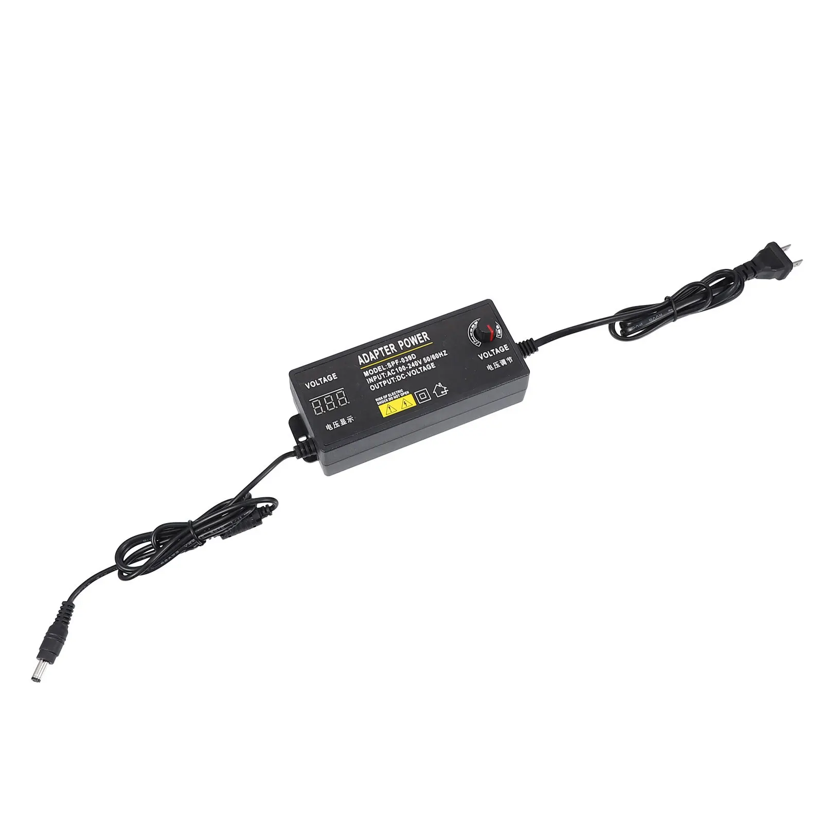 

1Pcs LED Strip Power Supply Home Appliance Adapter Us Plug Switching Power Supply Plastic Converter with Short Circuit