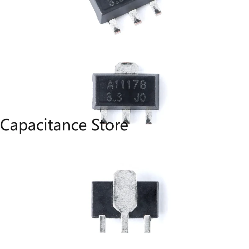 10PCS Original Genuine SCJA1117B-3.3-A SOT-89-3L 1A Low Dropout Linear Regulator Chip