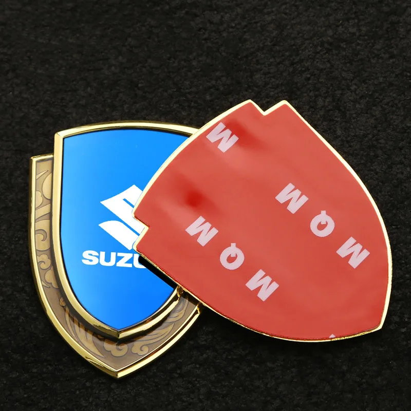 3D Meta Car Sticker Auto Door Trunk Car Body Shield Emblem Protective Sticker for Suzuki S-Cross SX4 Swift XL-7 Car Accessorie