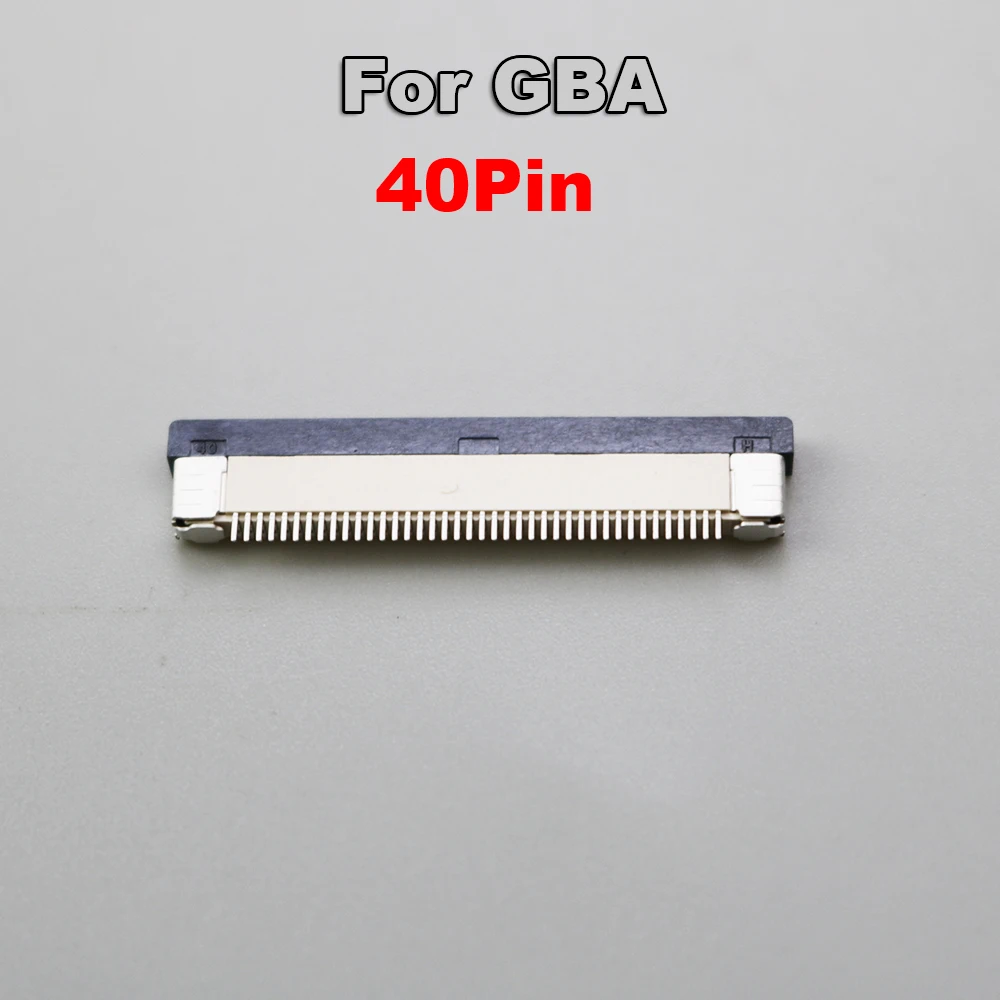 YUXI 1pcs Brand New LCD Screen Flex Cable Clip Connector Socket For GameBoy GBC GBA GBA SP Repair Parts