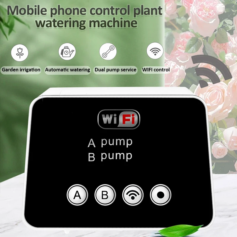 WiFi Intelligent Garden Watering Device Automatic Timed Irrigation Waterer Adjustable Drip Arrow Garden Remote Water Controller