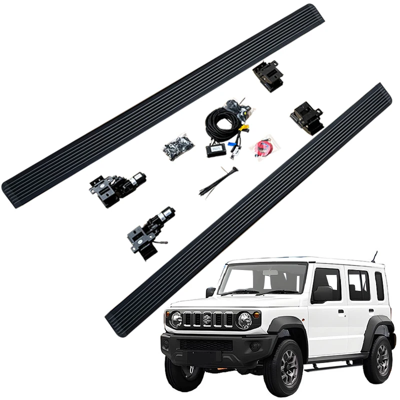 Intelligent Anti-pinch Aluminum Automatic Electric Power Side Step Running Board For SUZUKI JIMNY 4 Door 2 Door 2019-2025