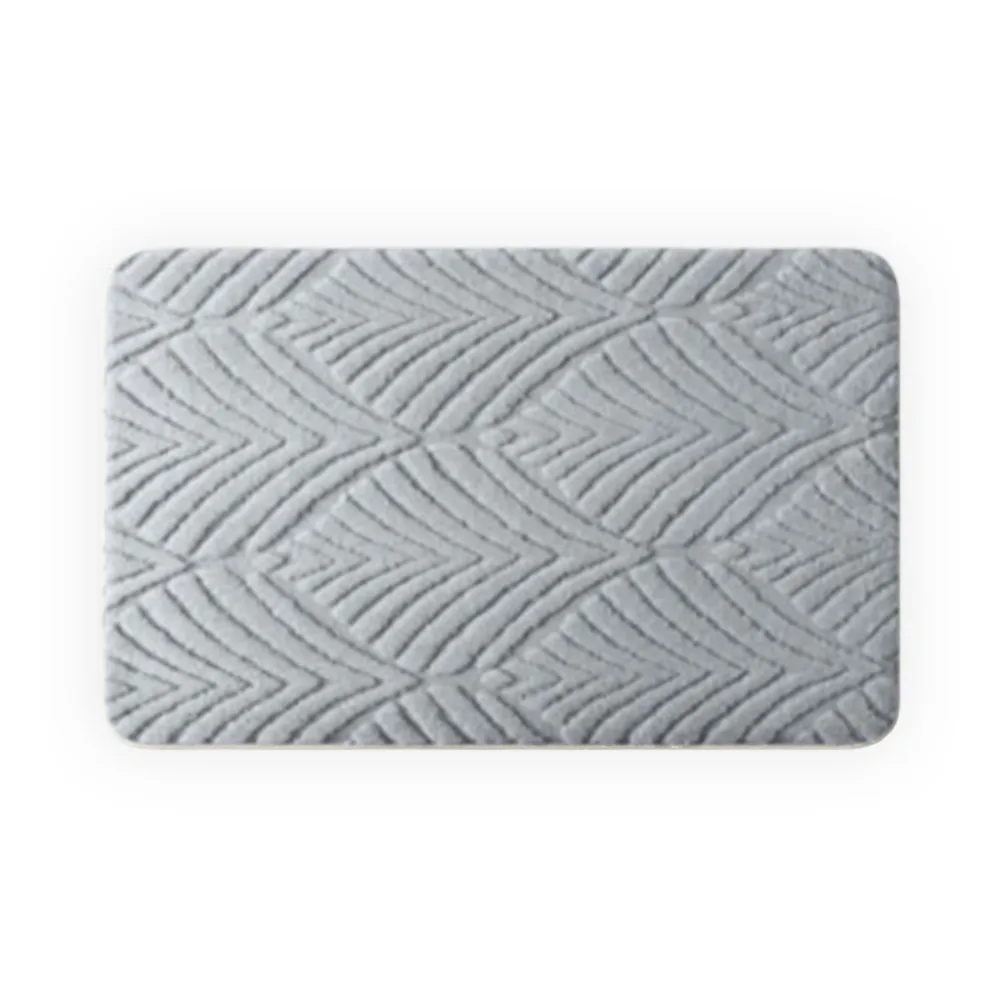 

Коврик для ванной из жаккарда, впитывающий влагу, нескользящий, утолщенный, прямоугольный, мягкий, для душа и туалета