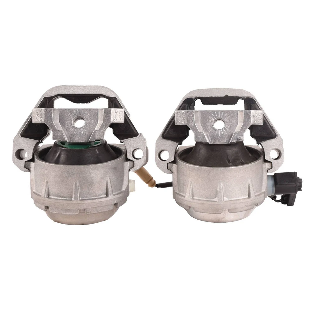 2PCS Engine Parts Left Right Front Motor Trans Mount set Fit 07-18 1.8 2.0 L T Gas For Audi A6 A7 A6L 4G2 4GC 4G5 4GD 4GA 4GF