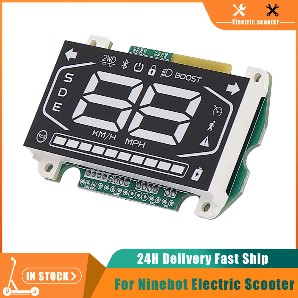 

Dashboard for Segway Ninebot ZT3 Pro Electric Scooter LED Dispaly Instrument Meter Board E-scooter Replacement Parts