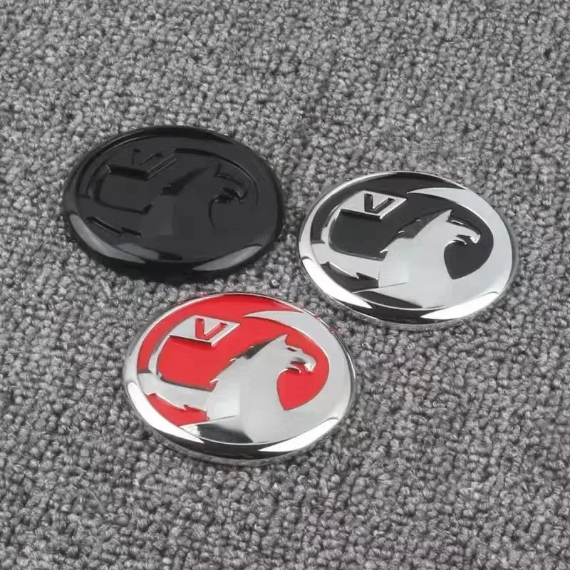 ثلاثية الأبعاد المعادن فوكسهول شعار سيارة درابزين شعار الخلفي الذيل جذع شارة ملصقات لأوبل كورسا موكا أسترا كاسكادا آدم إنسيجنيا ميريفا #1