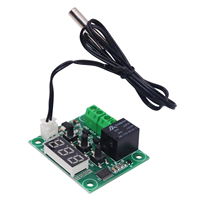 2Pcs XH-W1209 Temperature Controller Module Electronic 3-Digital LED Display Thermostat High Precision Temp Control Switch Board