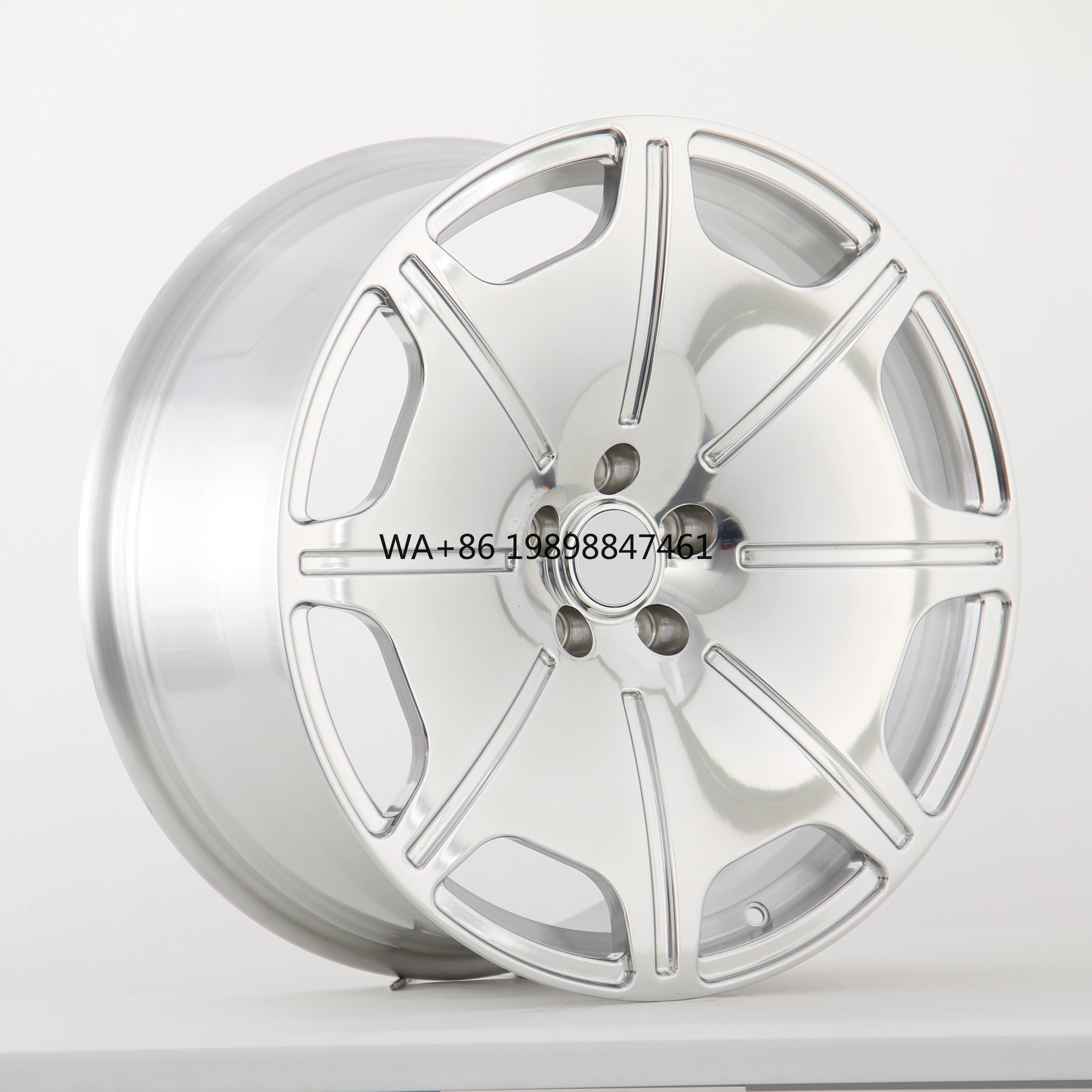 

Wheelshome WFA01 20 Inch 5-112 Polished Aluminum Alloy Forged Multi-Spoke Wheels New Stock 30mm ET 9J CB66.5 for Audi Horch