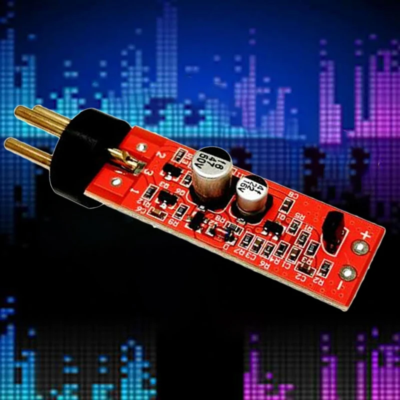 다이어프램 젖병 콘덴서 마이크, 녹음 마이크, DIY 생산 수리, 수정 회로 기판, 플러그 포함