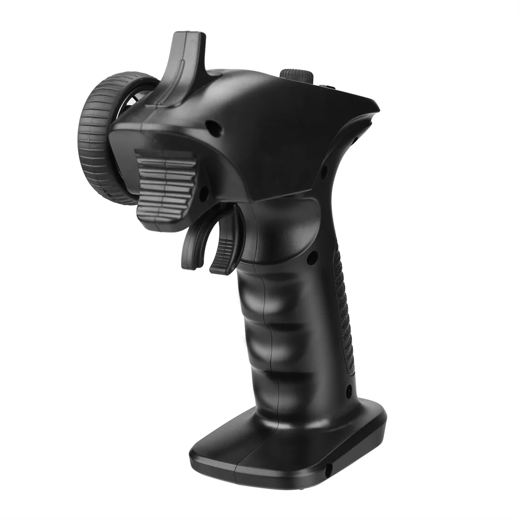 RC 2.4GHz รีโมทคอนโทรล 4CH เครื่องส่งสัญญาณวิทยุดิจิตอลพร้อม Gyro สําหรับ 1/8 1/10 RC Crawler รถเรือถัง SCX10 อะไหล่