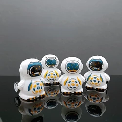 5pcs/set Fashion Classic Inertia Powered Toys Cars Kawaii Mini Space Astronaut Model Toy Pull Back Car for Kids Gift