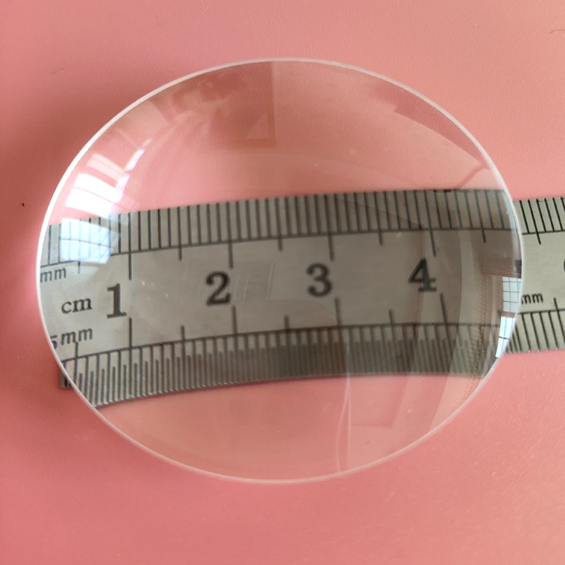 1Pc Diameter 50Mm Focal Length 50 100 150 200 300mm Double Convex Glass Lens Primary School Science Junior Optical Experimen
